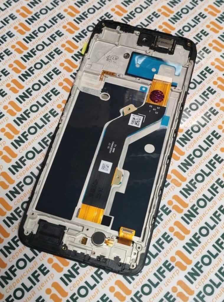 Дисплей для Tecno Pova Neo 3 (LH6n) модуль с рамкой Черный — OR