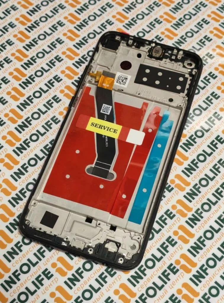 Дисплей для Huawei P40 Lite E/Honor 9C (ART-L29/AKA-L29) модуль с рамкой Черный — OR