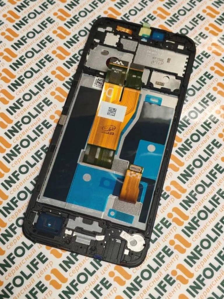 Дисплей для Realme C33 (RMX3624) модуль с рамкой Черный — OR