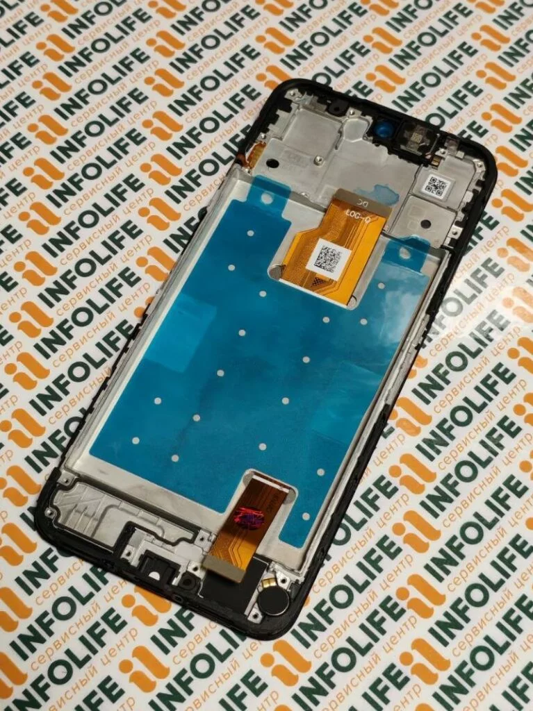 Дисплей для Huawei Honor X7d 4G (LGN-LX1) модуль с рамкой Черный — OR
