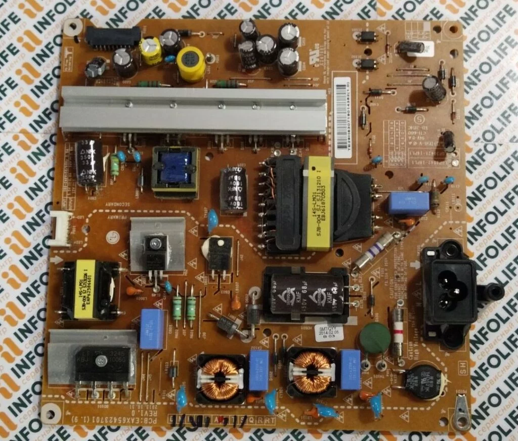 Блок питания EAX65423701 (1.9) LG 42LB580V