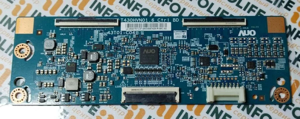 T-con T430HVN01.6 ctrl BD 43T01-C04 Samsung UE43N5300AU