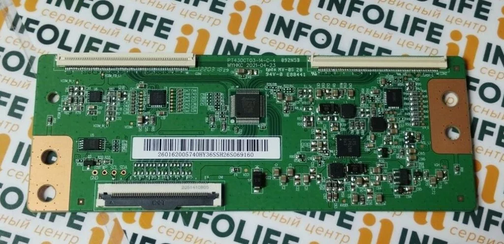 T-con PT430CT03-14-C-4 для Artel UA43H3401